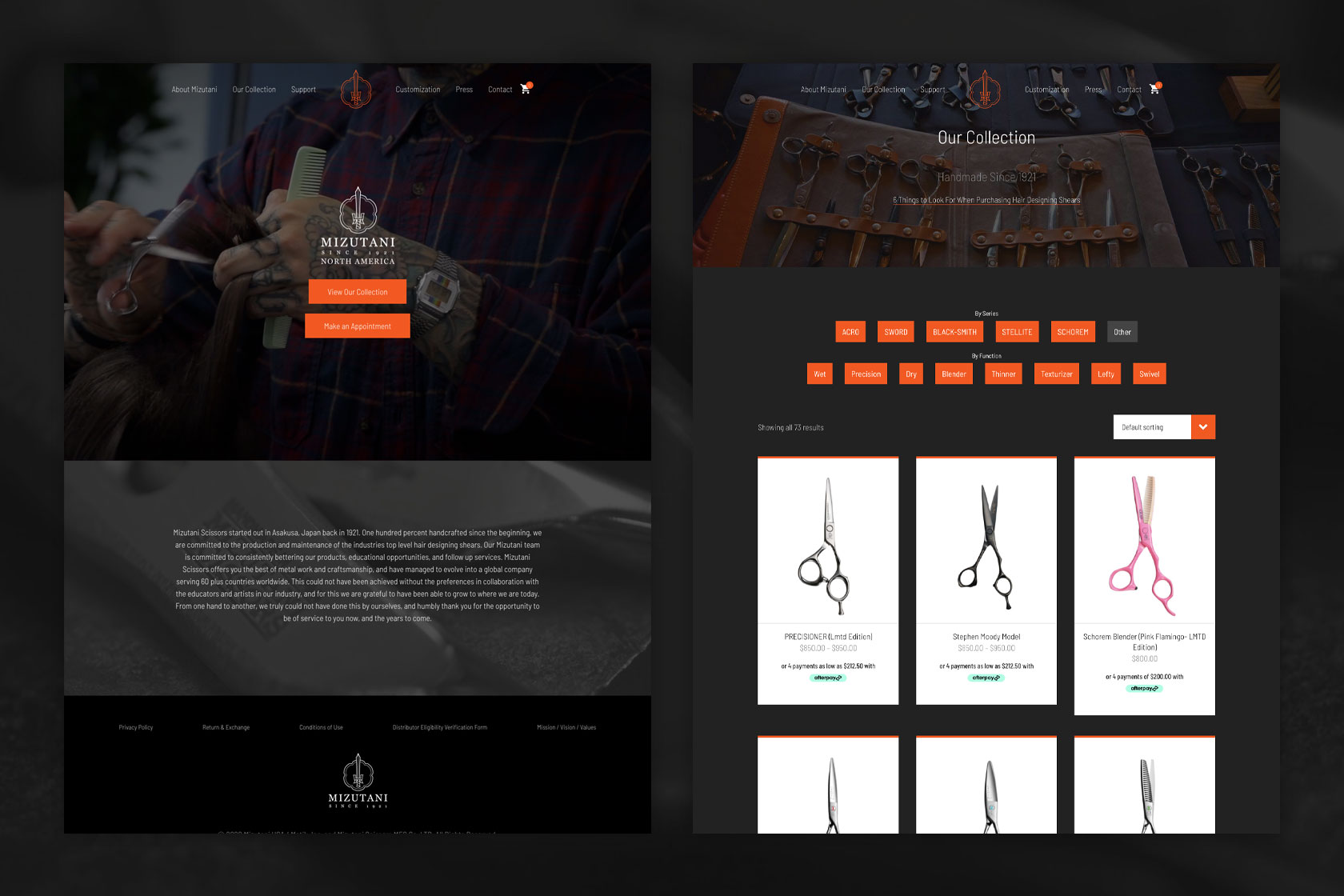 Mizutani Scissors USA screenshot 1
