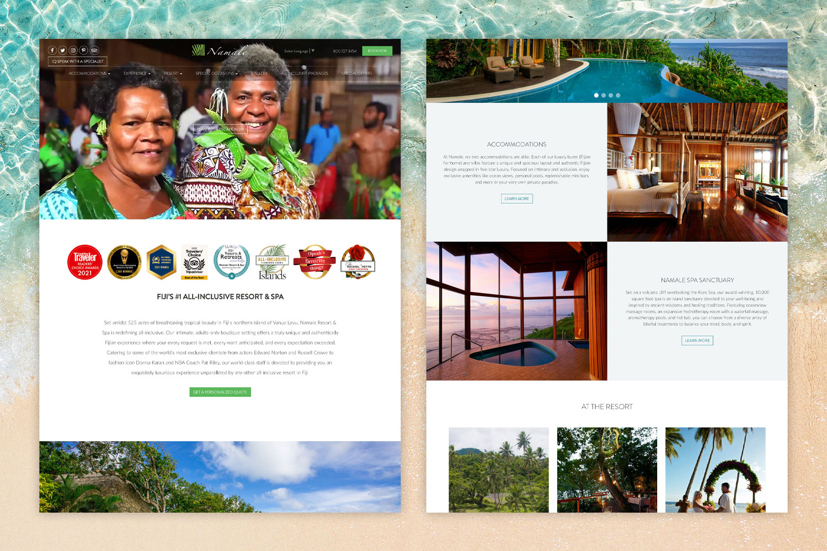 Namale Resort Fiji screenshot 1