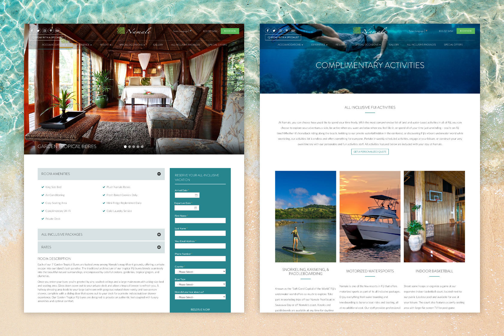 Namale Resort Fiji screenshot 2