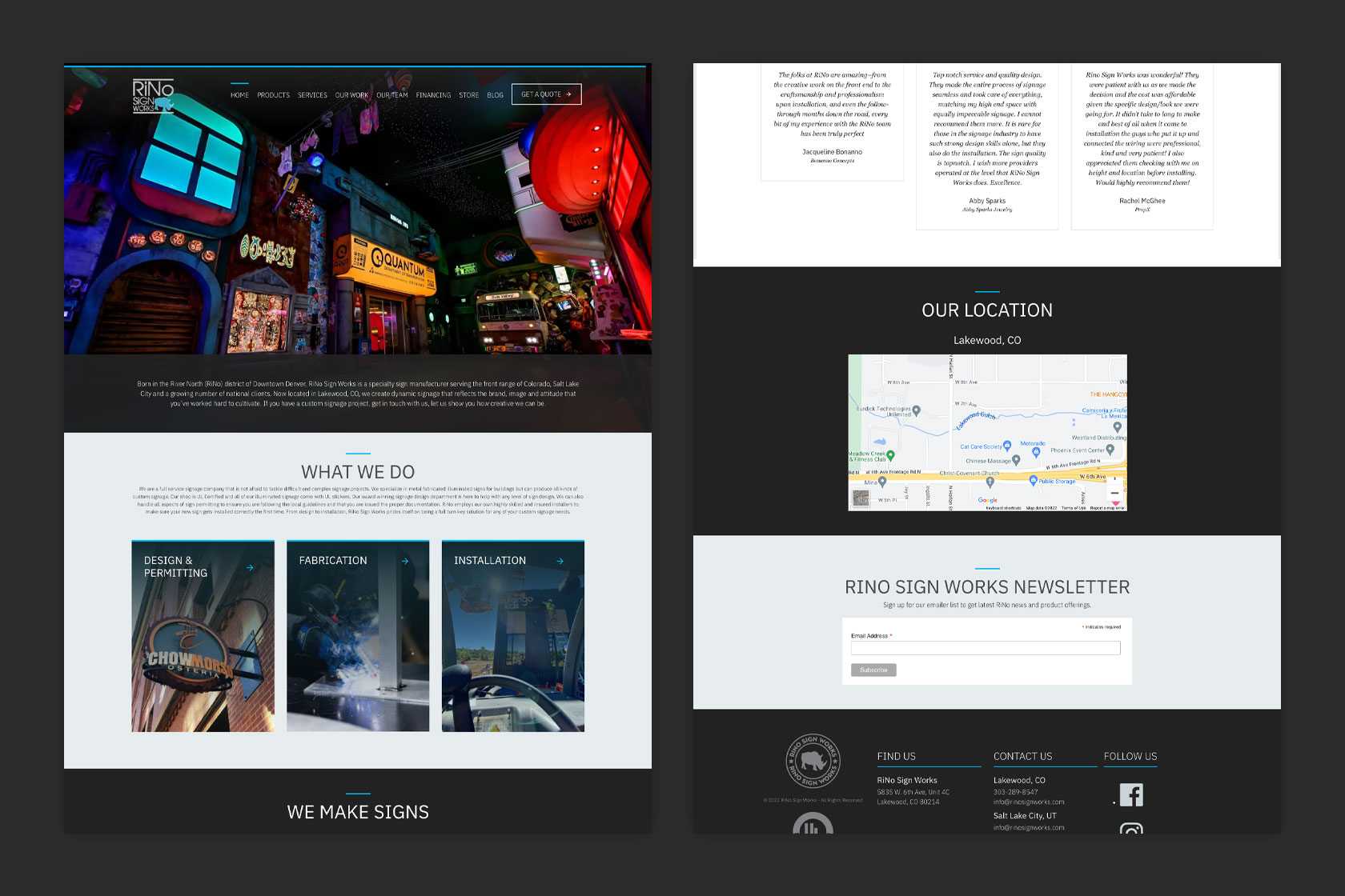 RiNo Sign Works screenshot 1